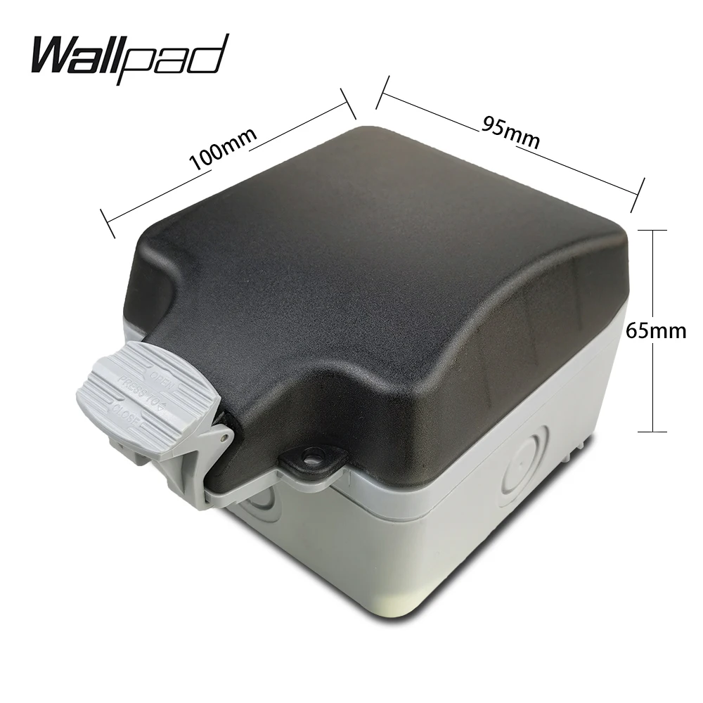 86 Waterproof Outdoor Box IP66 Wall Box For Wall Switch Socket Outdoor Usage Bathroom