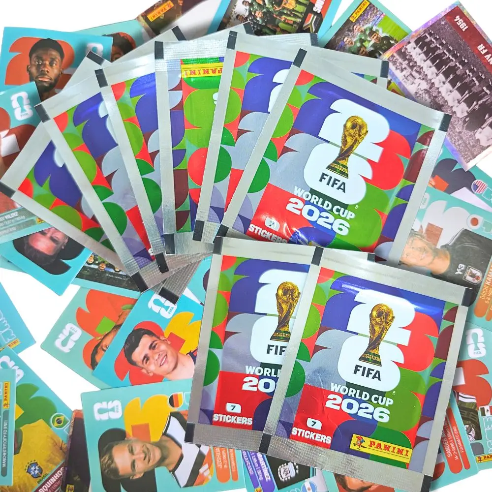 Panini 2026 FIFA World Cup Soft Cover Book Stickers International Version Rare Collection Football Sports Fan Hobby Souvenir