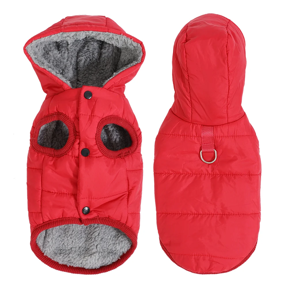 Warm Winter Dog Jacket For Small And Medium Breeds Windproof_voghion.com