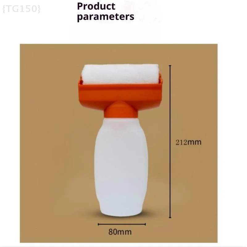 【Ja】단일 유닛 DIY 벽 수리 및 보수 장치, 수용성 라텍스 페인트용 350ml 플라스틱 용기가 있는 페인트 롤러 브러시