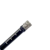 Foret pour carrelage en céramique sèche brasée à tige hexagonale de 5 à 16mm, ouvre-trou pour marbre, granit, carrelage vitrifié, foret en diamant, scie cloche 6