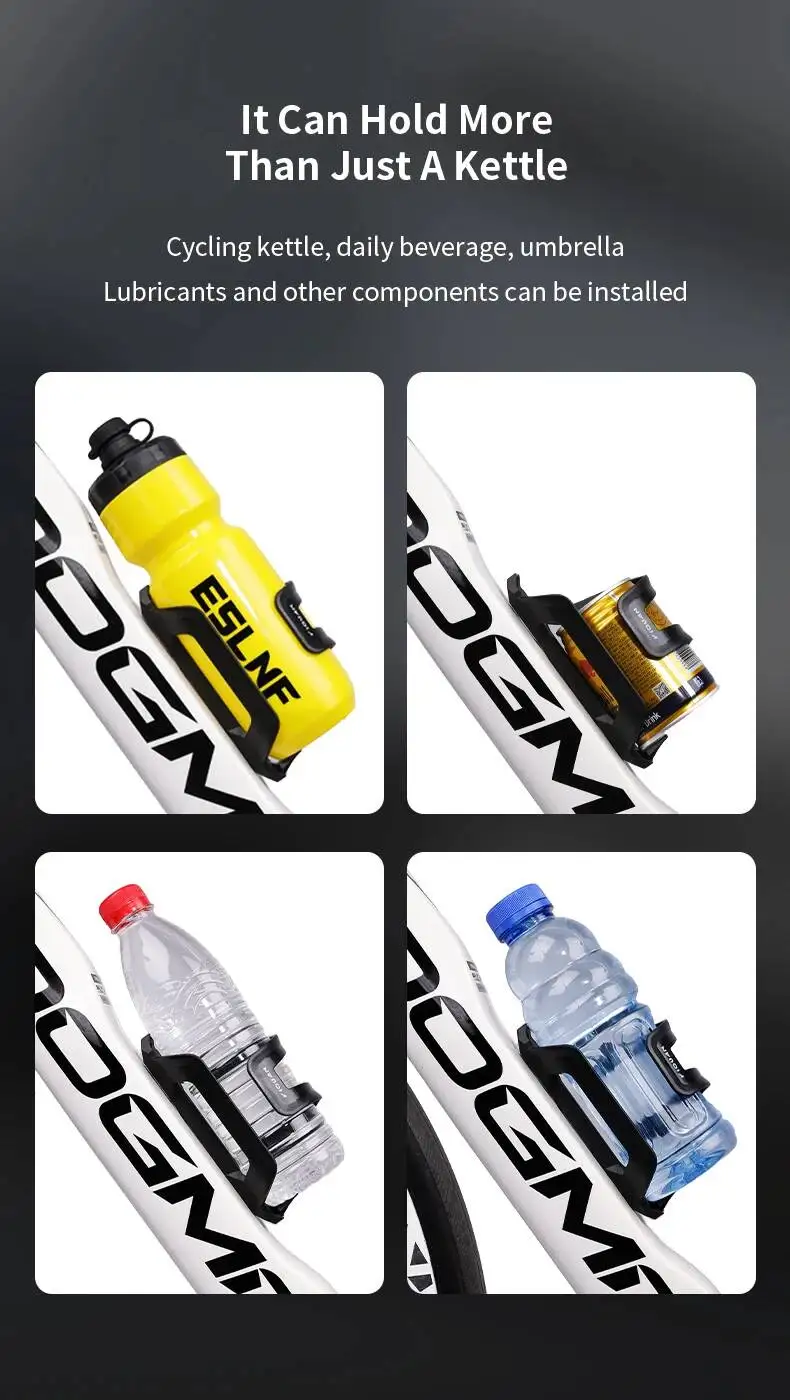 ESLNF Dual-Flaschenhalter für Fahrräder – Links & Rechts, Universal für Rennräder & Mountainbikes – Detail 8