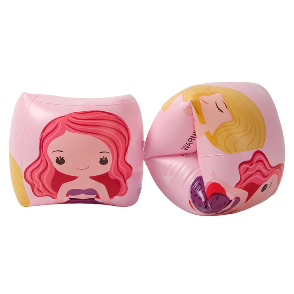 Cute Pool Floats Arm Bands Inflatable Swim Floater Sleeves PVC Swimming Arm Float Rings Safe for Kids Toddlers and Adults