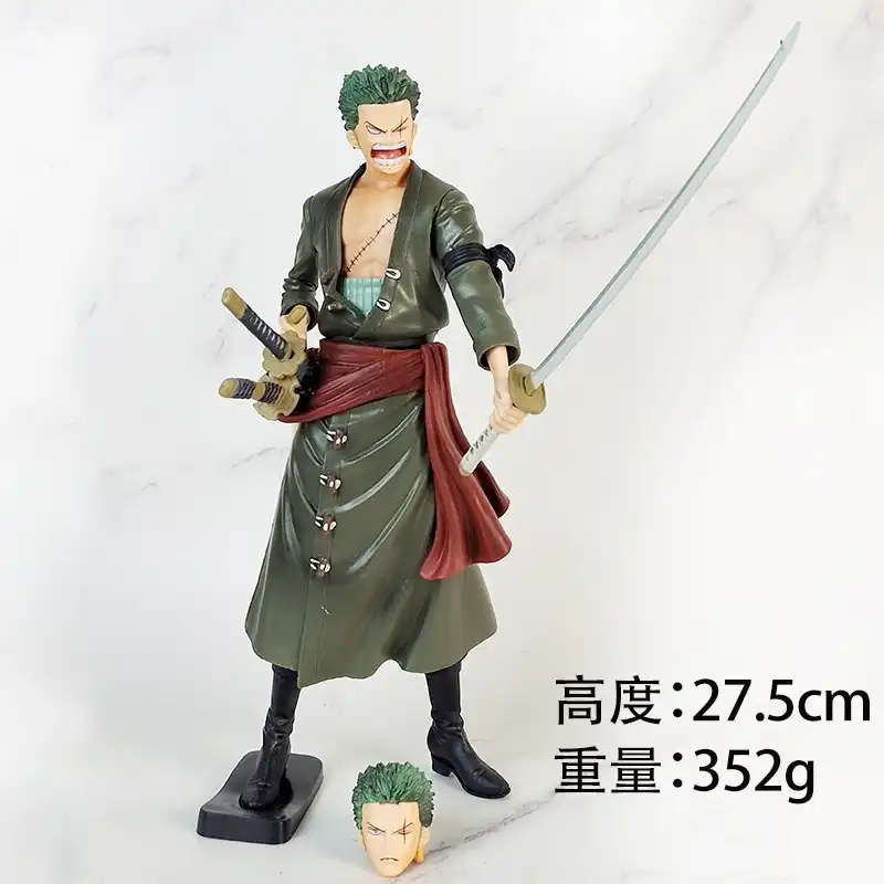 Anime One Piece Grandista Roronoa Zoro Figure 2 Headed Eagle