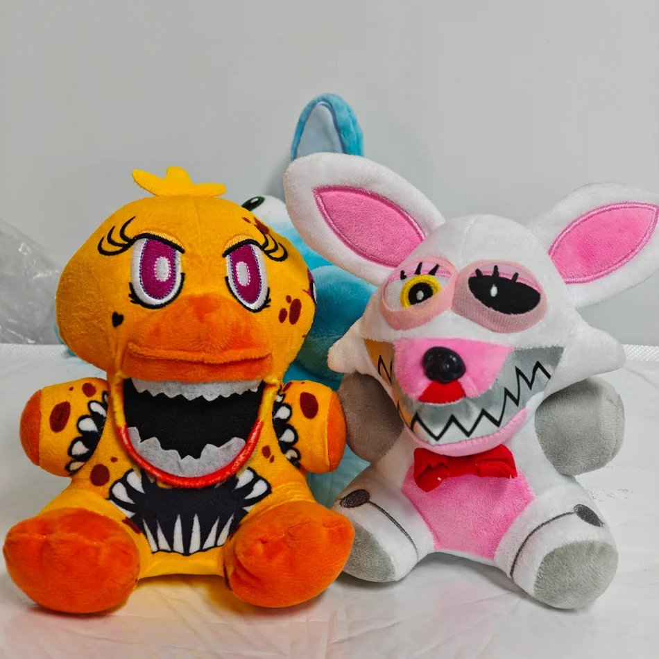 FNAF Plush Collection: Freddy, Foxy, Chica & Bonnie Stuffed Toy Doll - Perfect Kids Gift