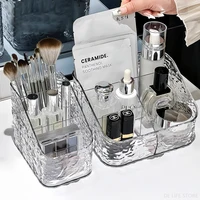 Makeup Storage Organizer Clear Skincare Organiser For Vanity Storage Box For Lipstick Cosmetic Organizer Perfume Holder 1
