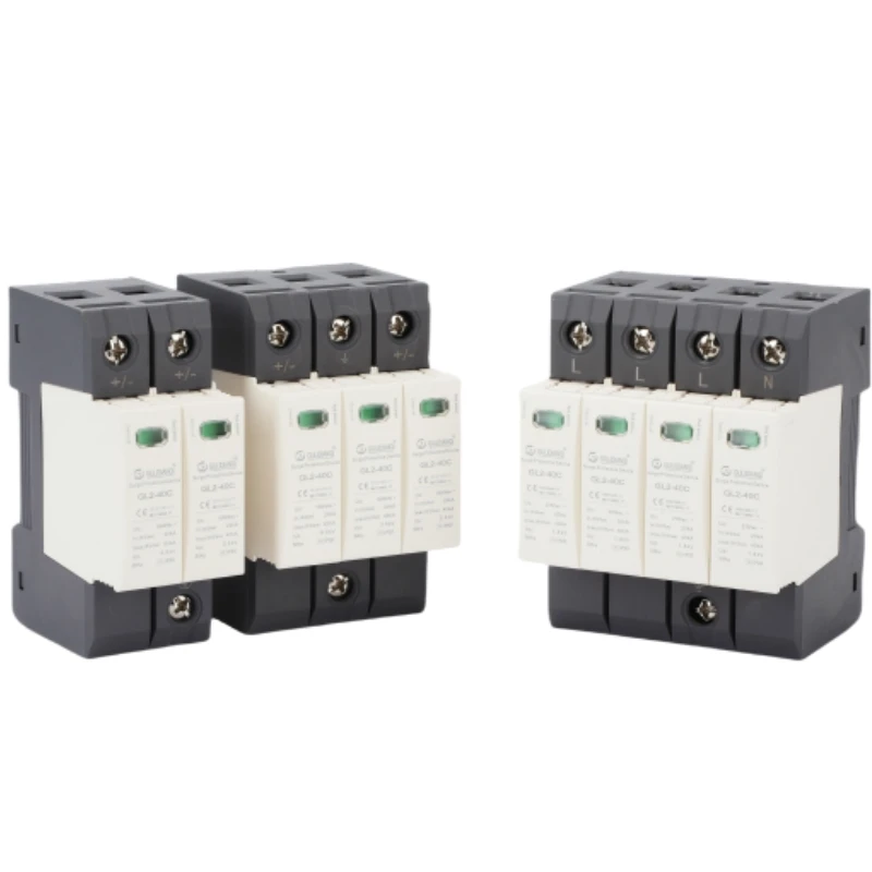 2/3/4P 10KA-20KA-40KA 30KA-60KA SPD AC275V AC385V 420V защитное устройство для защиты от перенапряжения низкого напряжения