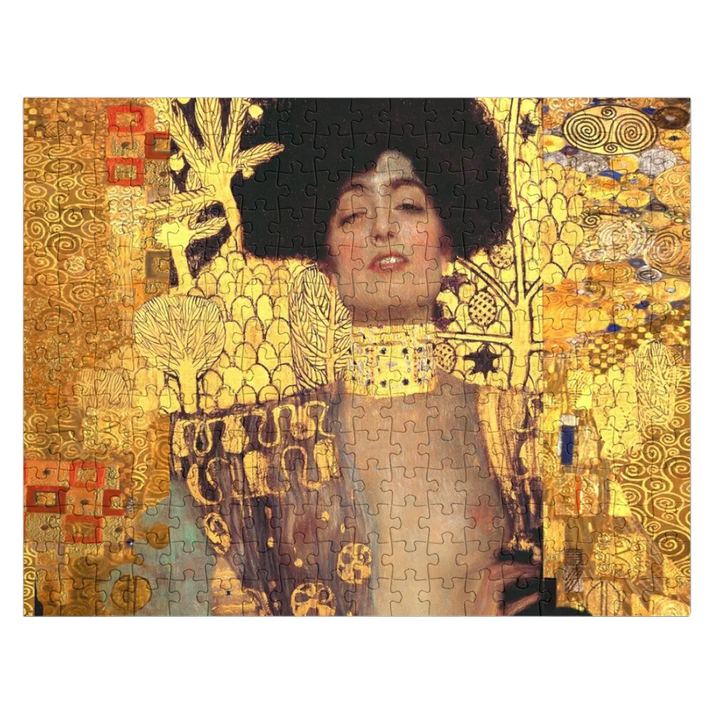 Gustav Klimt - Judith and the Head of Holofernes Jigsaw Puzzle Iq Puzzle Personalized Toy Custom Puzzle Photo Puzzle
