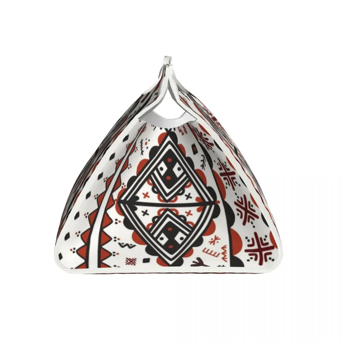 Custom Kabyle Amazigh Pattern Tissue Box Cover Rectangular PU Leather Berber Art Symbol Facial Tissues Holder for Office 3
