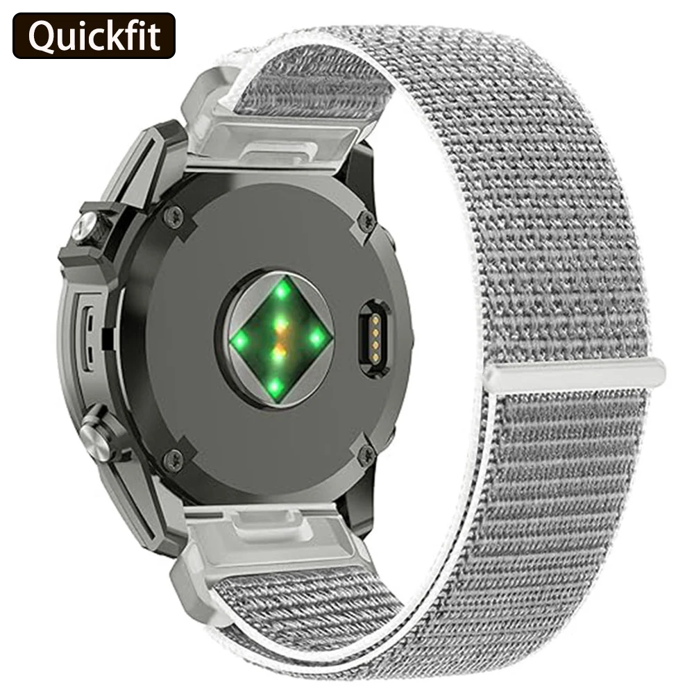 Adjustable Nylon Strap with QuickFit Band, 22mm/26mm