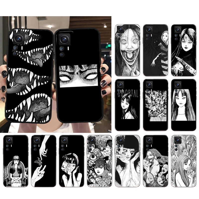 

Junji Ito manga Phone Case for Xiaomi Mi 11T 11 12T Pro 10T 10 10Pro 12 11 lite 5G NE 12S 10pro Poco X3 Pro Poco F3