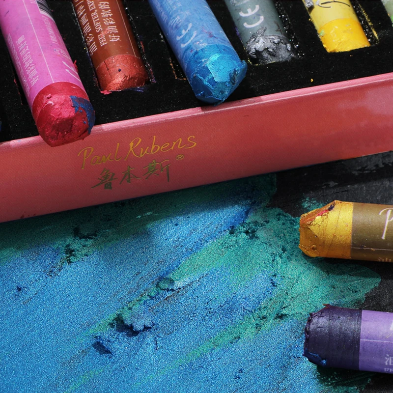 Set 6 Pastelli A Olio Bianchi Paul Rubens - Per Artisti Professionisti E Principianti - Foto 7