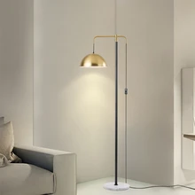 

Marble Creative Iron Floor Light for Living Room Bedroom Led Table Lamps Study Room Standing Lights Home Decoration