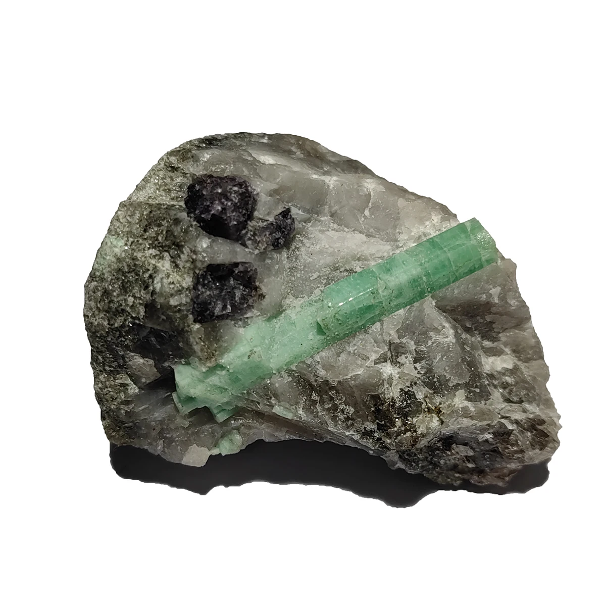 NEW! C5-6A 1PCS 100% Natural Green Emerald Mineral Gem-Grade Crystal Specimens Stones And Crystals Quartz