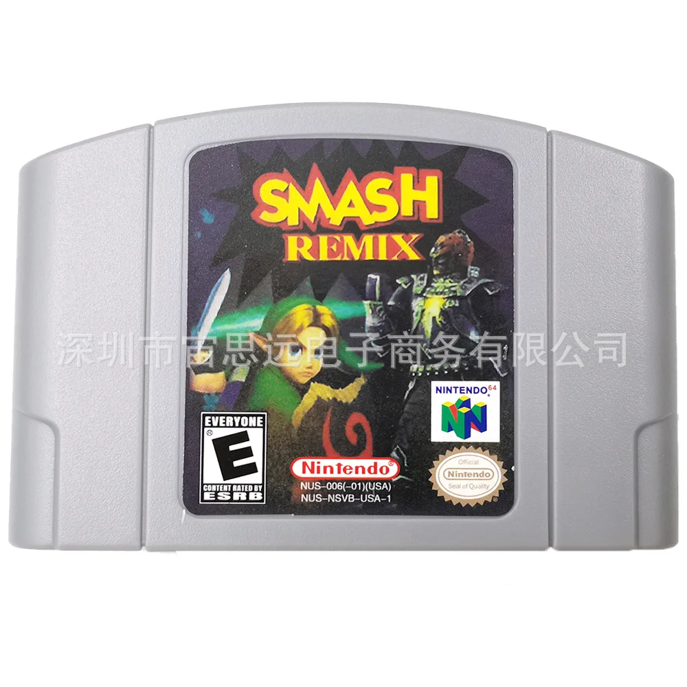 

Игровая карта N64 All-Star, обновленная версия, удар, ремикс, игра Nintendo