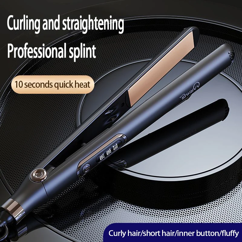 High Quality Electric Hair Brush Straight Curl 2 in 1 For Iconic Brand 10 Seconds Fast Heating Unisex Straight Hair Brush Styling Tool