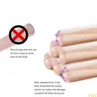 Wood Yoga Training Stick Correct Postures Exercise Stick Postures Corrector Open Shoulder Stick Back Straightener - Image 3