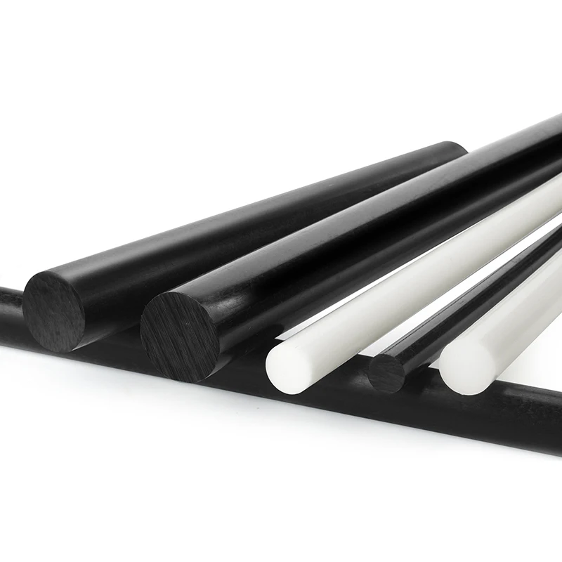 POM Colorful Nylon Rod Polyoxymethylene Stick Hard Plastic Bar Diameter 3-50mm 2PC