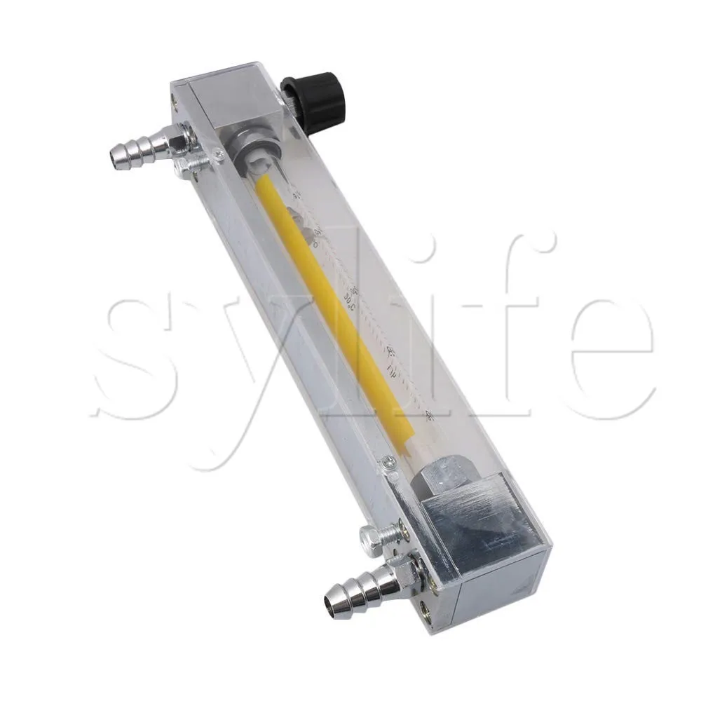 LZB-10 16-160L/h Clear Plastic Tube Flow Meter for Water Liquid Flowmeter Fit for 12mm Hose