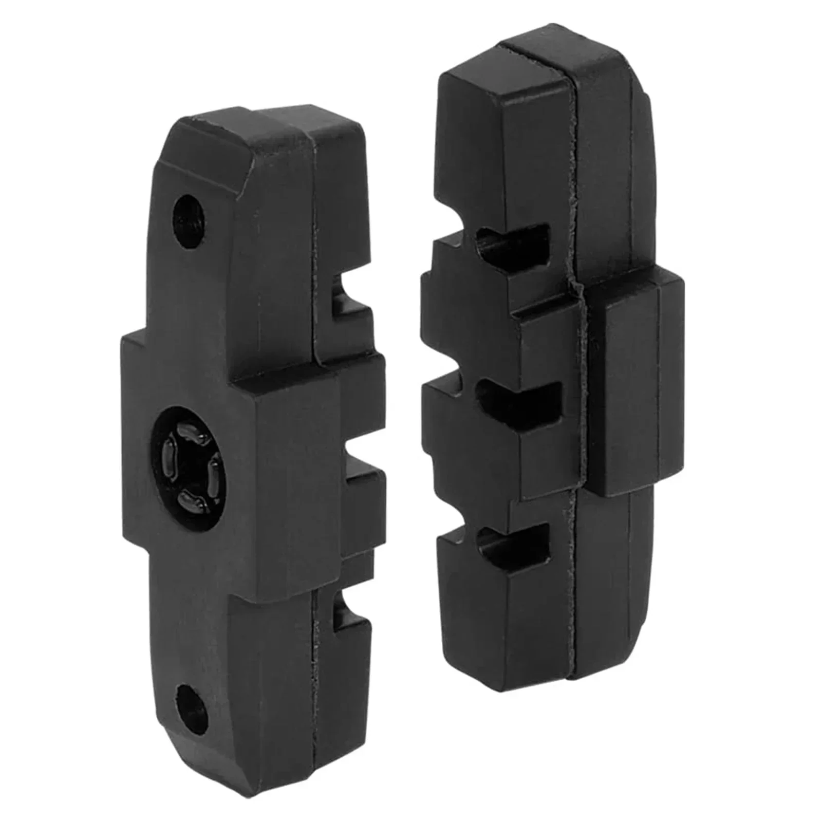 브레이크 슈즈 패드 복합 재료, 자전거 부품, 전방 자전거, 블랙, For-HS11, HS22, HS33, 50mm, 6 쌍, 8 쌍