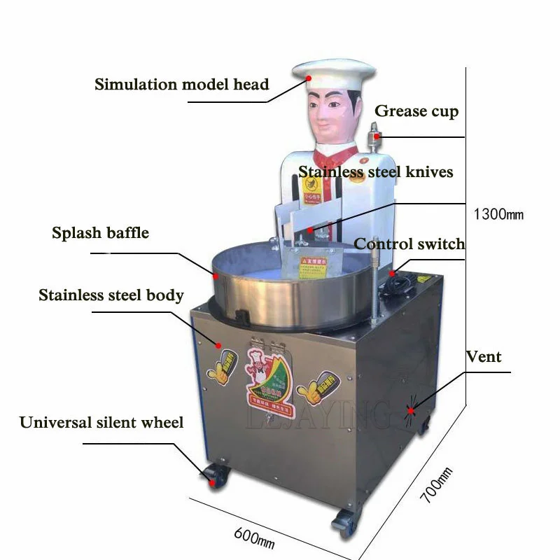 Description Picture 5 of itemCommercial Meat Chopping Machine Robot Meat Chopper Grinder Machine For Meat Minced Cutting Machine