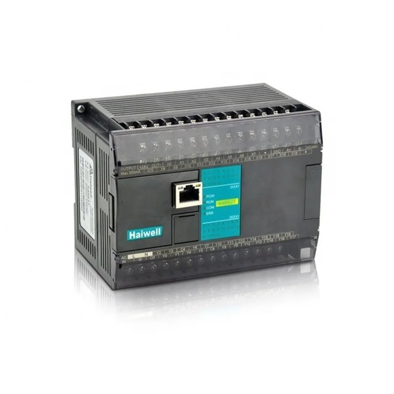 

H32S0R-e 32 IO points high speed PLC controller for PLC car alarm system software easy to use