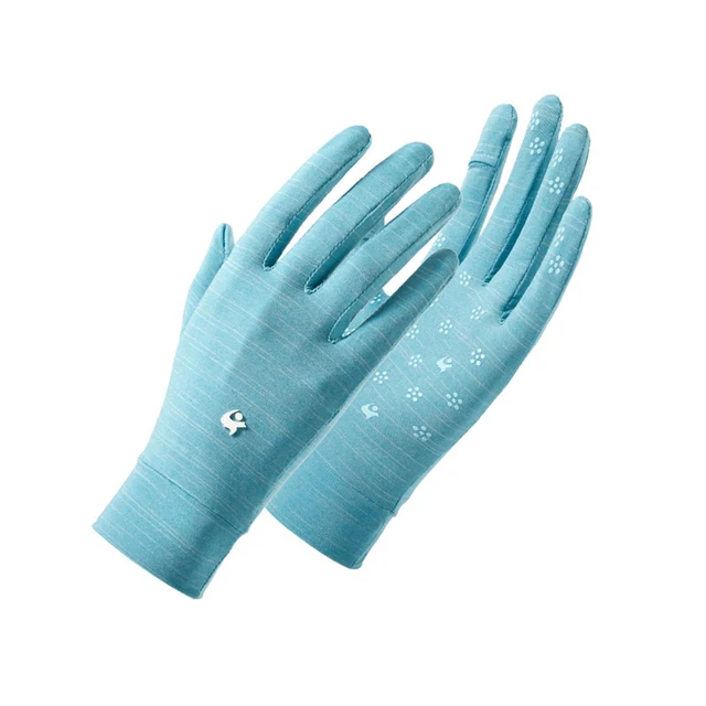 Солнцезащитные перчатки из вискозы для женщин, летние тонкие Нескользящие велосипедные перчатки для вождения и езды на велосипеде 1