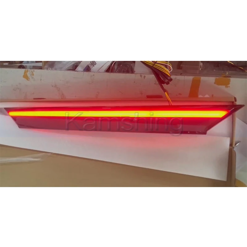 캠싱 리어 트렁크 LED 미등, Geely Atlas Boyue Embrand X7 Sport Proton X70 2016-2021 스루 미등 브레이크 라이트