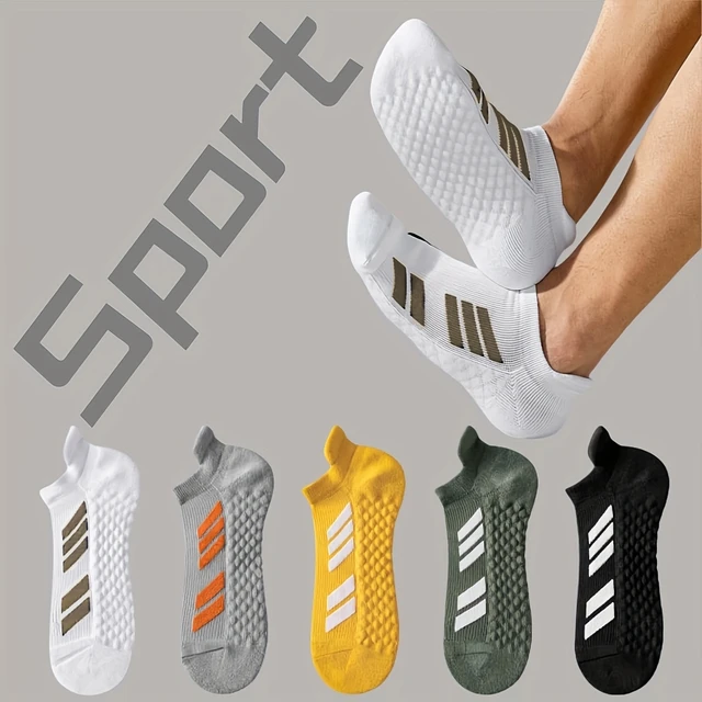 Sports Socks Men's Women's Large Size, Striped Design, Spring Summer, Thin Running Socks, Breathable, Fitness Hiking Socks 1