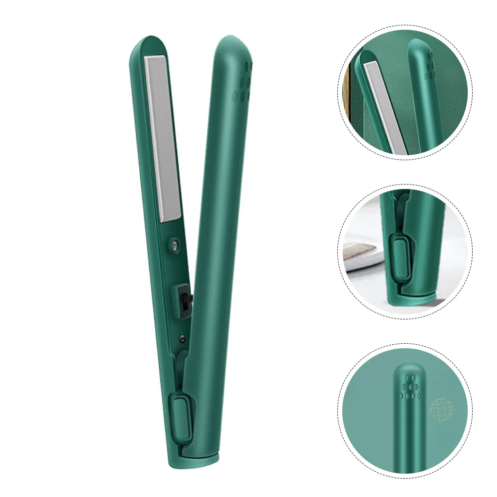 

Mini Splint Hair Styling Tool Straightener for Women Girls Roller Curling Iron Dual Use PC Flat Student Women's Wand