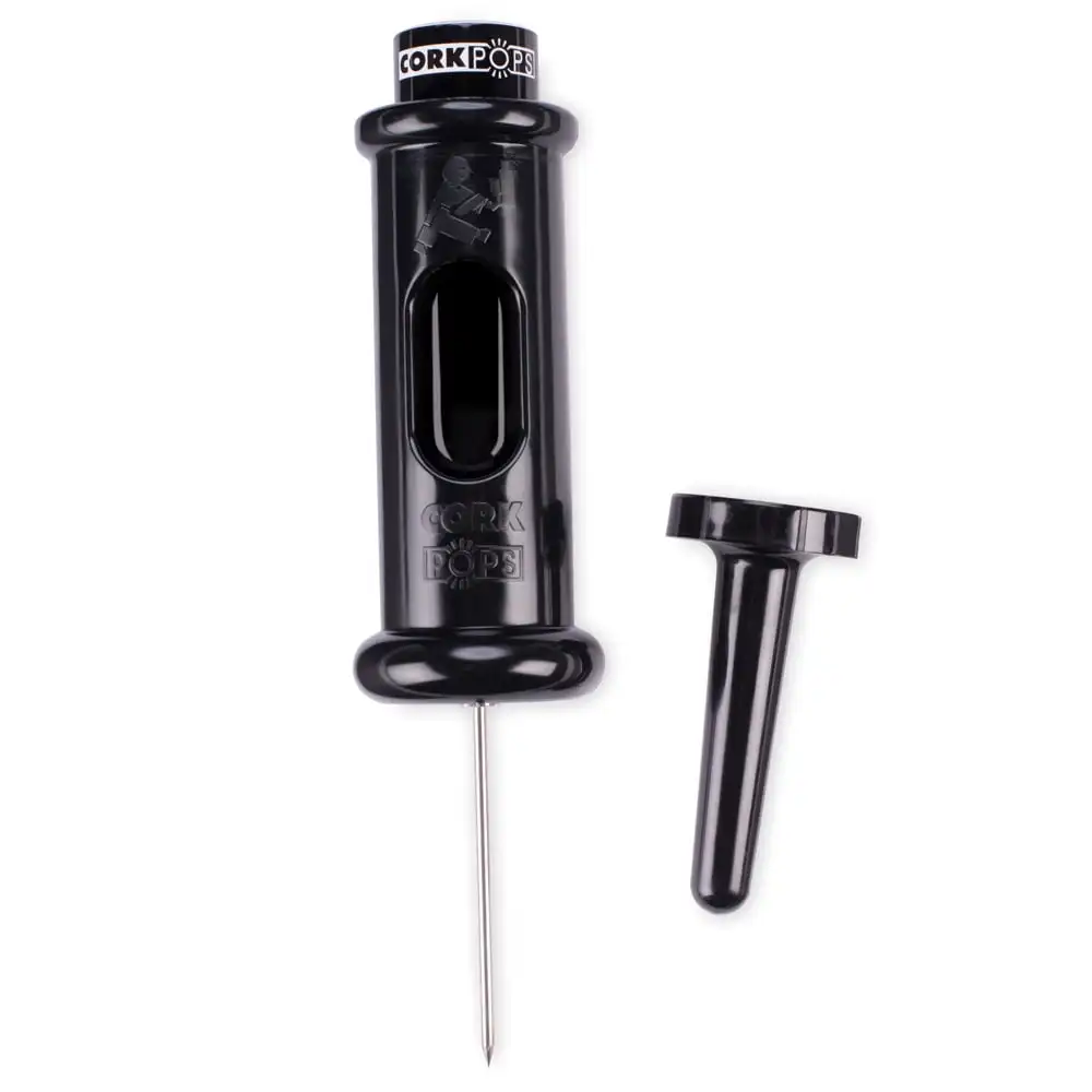 

Cork Pops I Black Original Corkscrew Wine Bottle Opener
