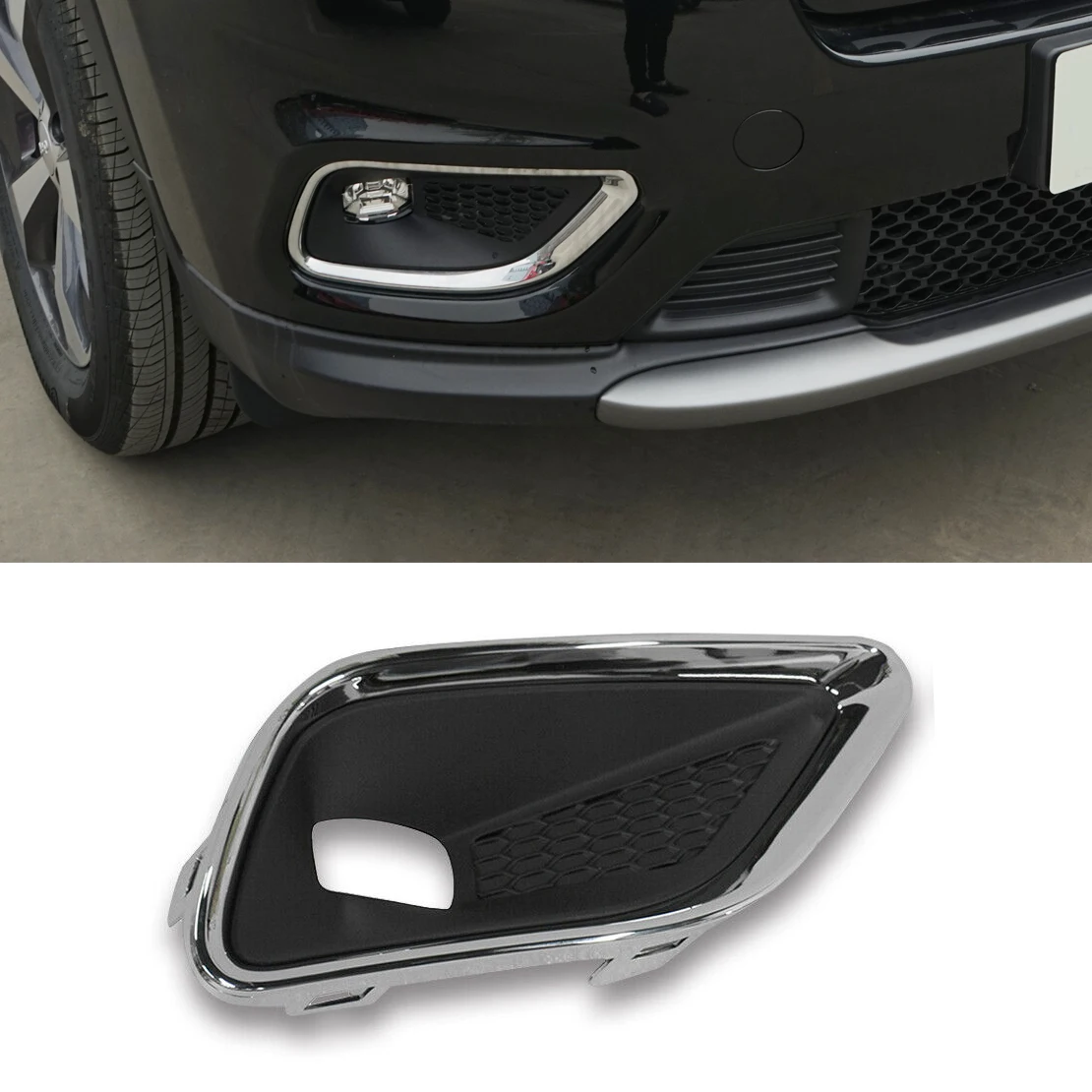 Luc Traseras De Coche, Marco Embellecedor De Luz Antiniebla, Decoración Cromada Para Mazda Cx