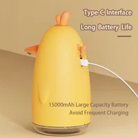 เครื่องจ่ายสบู่อัตโนมัติ เครื่องจ่ายสบู่โฟมแบบไร้สัมผัส ชาร์จ USB เครื่องล้างมือเด็ก เครื่องจ่ายสบู่โฟมไฟฟ้า 3