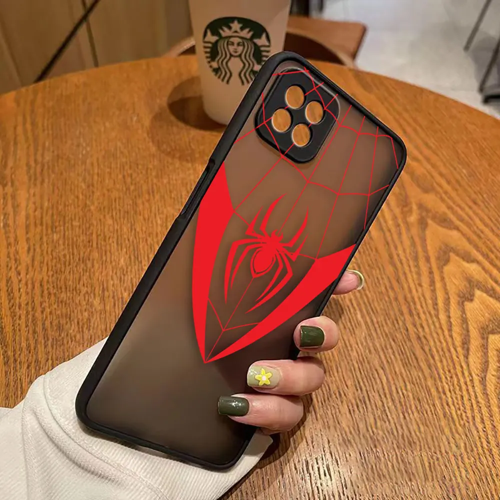 thumbnail image 1 of Matte Case for OPPO A97 A96 A95 A94 A93 A92 A92S A78 A74 A73 A72 A57 A55 A54 A53 A17 A16 4G 5G Case Marvel Spiderman Venom LOGO, 1 of 5