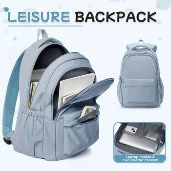 حقيبة ظهر لطلاب الجامعات، الفتيات في المدارس الثانوية، الفتيات في المدارس المتوسطة، متعددة الاستخدامات، مناسبة للأولاد، الاستخدام اليومي في الهواء الطلق.