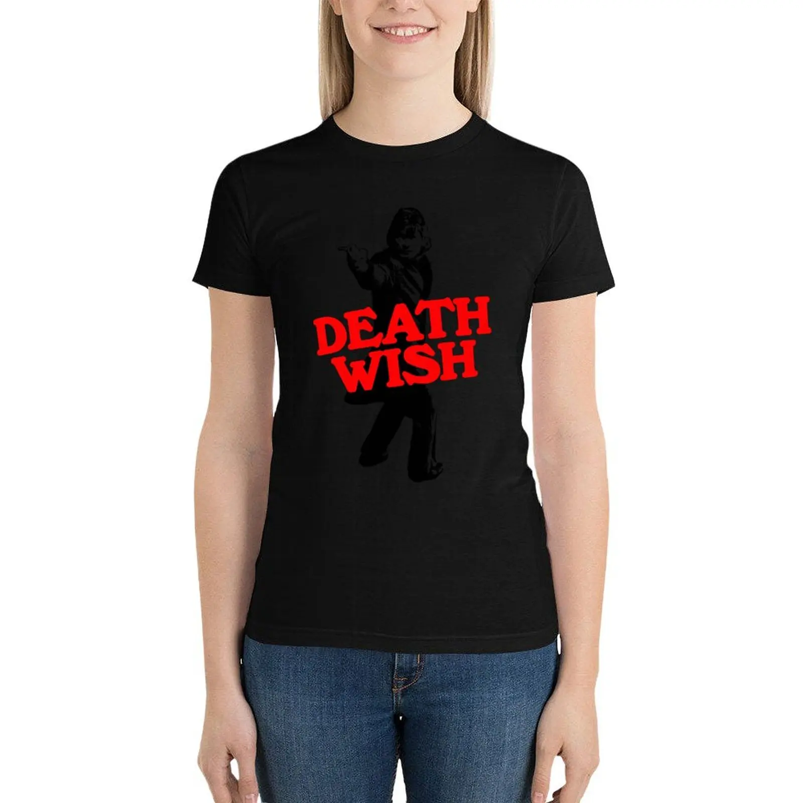Music Retro Death Wish Idol Gifts Fot You T-Shirt anime clothes tees cute tops white t shirts for Women