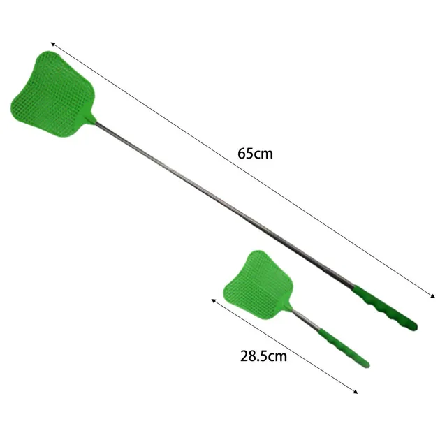 2Db Teleszkópos Design Légycseppek Nem Csúszásfogantyú Tartós Műanyag Nehéz Teherbírású Nyári Légy Swatters Rovarcsapdák - Image 5