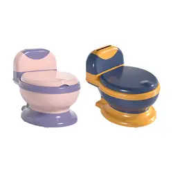 Potty Train Toilet Portable Comfortable Potty Train Seat Realistic Toilet Real Feel Potty for Toddlers Baby Girls Children