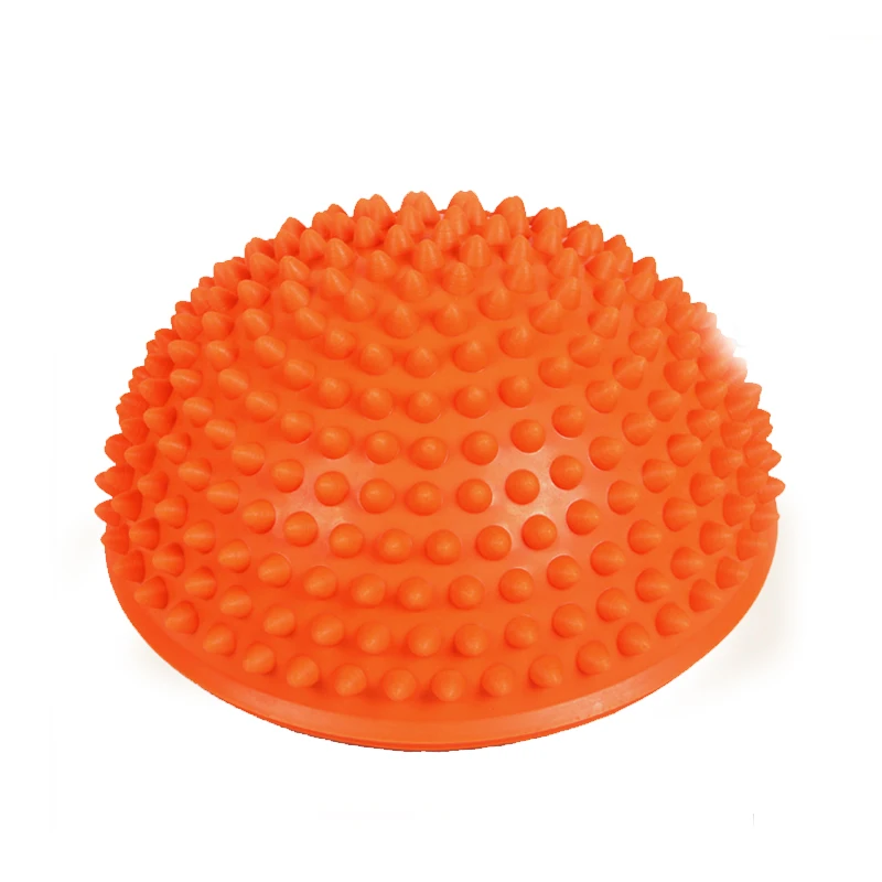 Newly Inflatable Half Sphere Yoga Balls PVC Massage Fitball Exercises Trainer Balancing Ball For Gym Pilates Sport Fitness