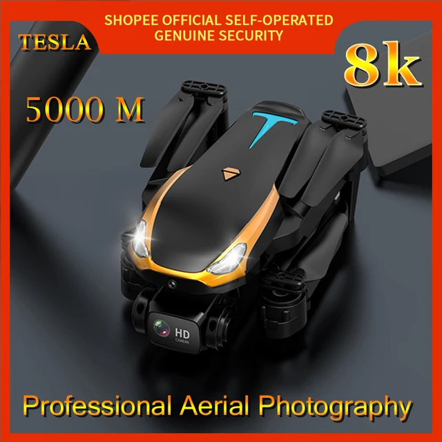 Tesla k aerial photography drone professional k quadrotor remote control helicopter obstacle avoidance at a distance