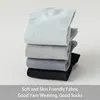 5 Pair Women's Spring/Summer Four Seasons Solid Color Simple Fashion Trend Sports Comfortable Socks 4
