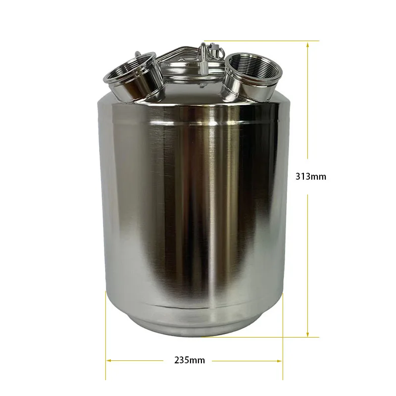 10L Draft Beer System 2 Way&3Way Cleaning Keg Suitable for A,G,S,D,M,F,U Spear(Not include Spear)