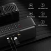 MLOVE BV810 Portable Bluetooth Speaker with FM Radio,  Waterproof Speaker , LCD Screen Display, HD Free Call, Micro SD Card Slot 3
