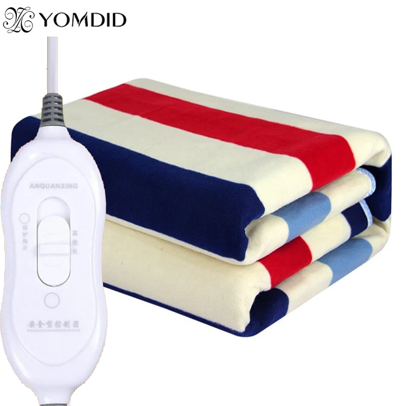 Electric Heating Blanket Electric Blanket Heater Body Warm Heated Blanket Single/Double Thermostat Electric Heating