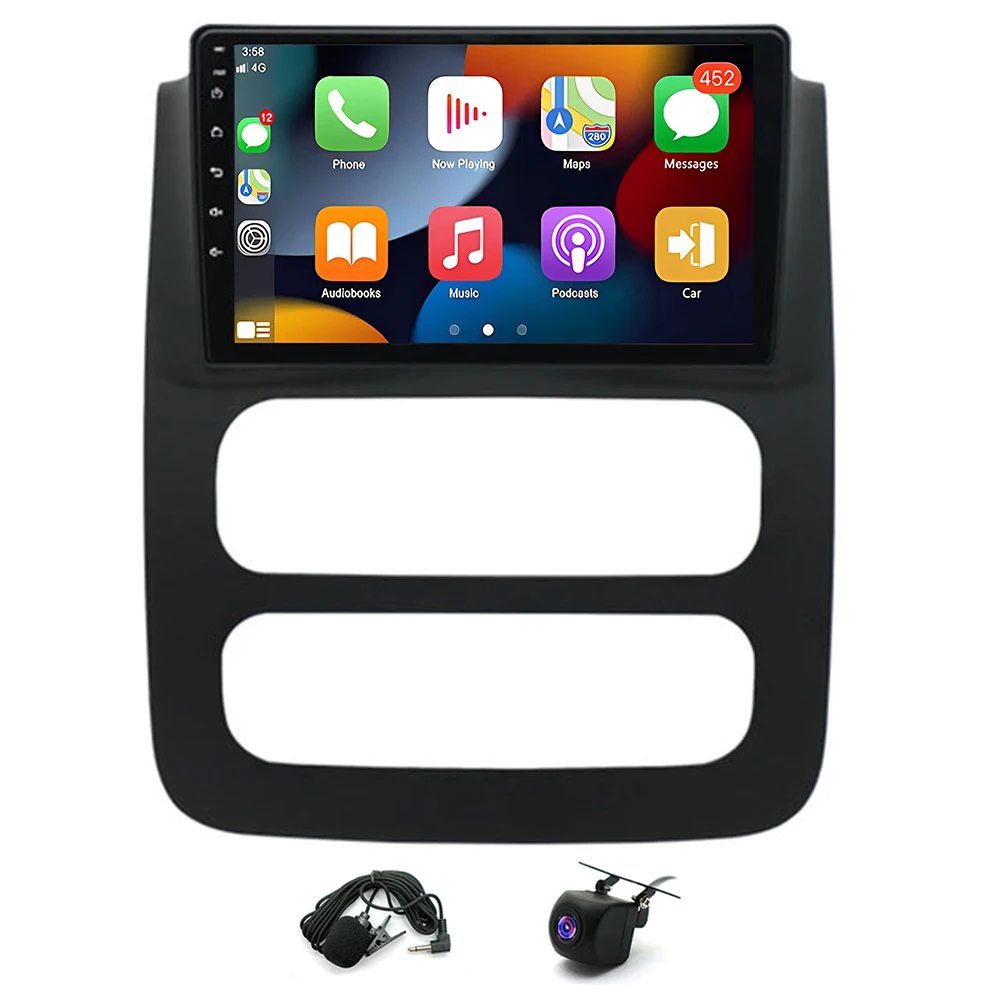 9 Inch Android 13.0 4GB+64GB For Dodge RAM 1500 2500 3500 2002-2005 Car GPS Navi Multimedia Player Radio Tape Head Unit