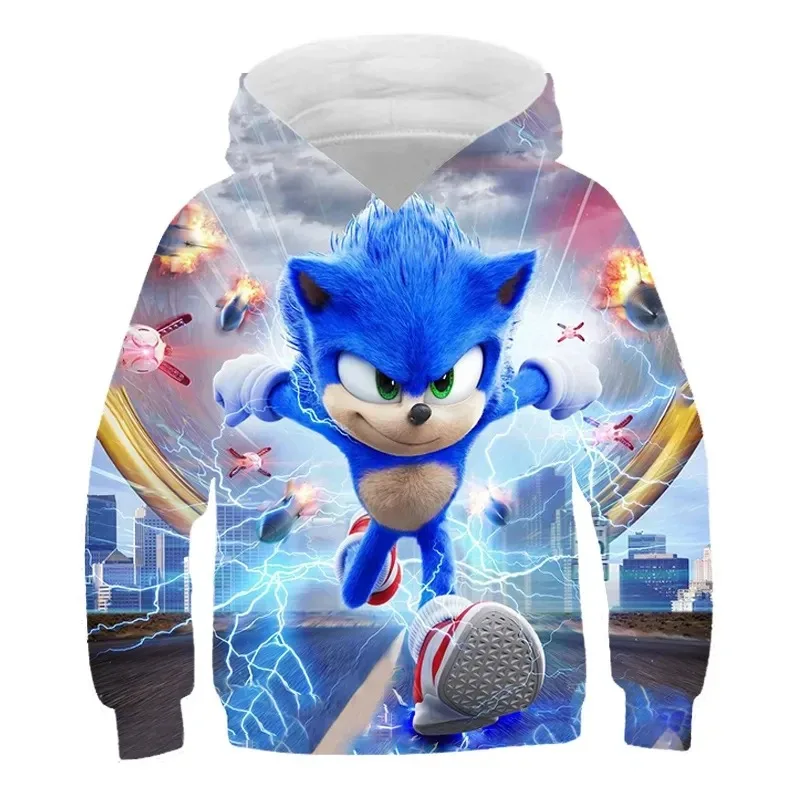 Sonic The Hedgehog Hoodies Sonic The Hedgehog Hoodies