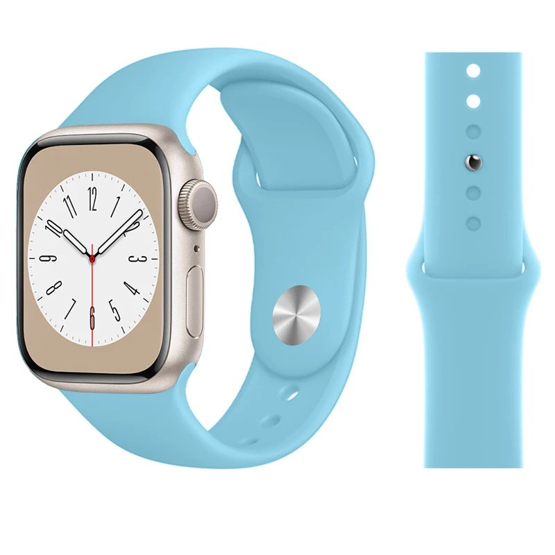 ตัวเลือกสินค้า สายซิลิโคนสุดเก๋สำหรับ Apple Watch ใส่สบายไม่ร้อน