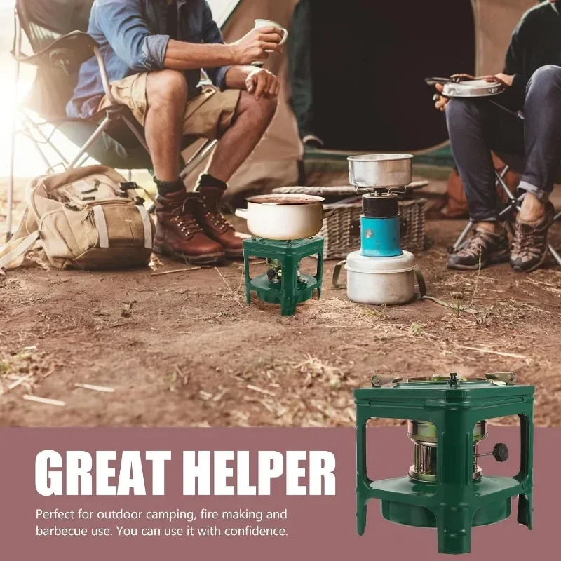 Kerosene Stove Iron Cooking Stove Kerosene Burner Mini Camping Stove Camping Picnic Gear Outdoor Heaters for Cooking Travel BBQ