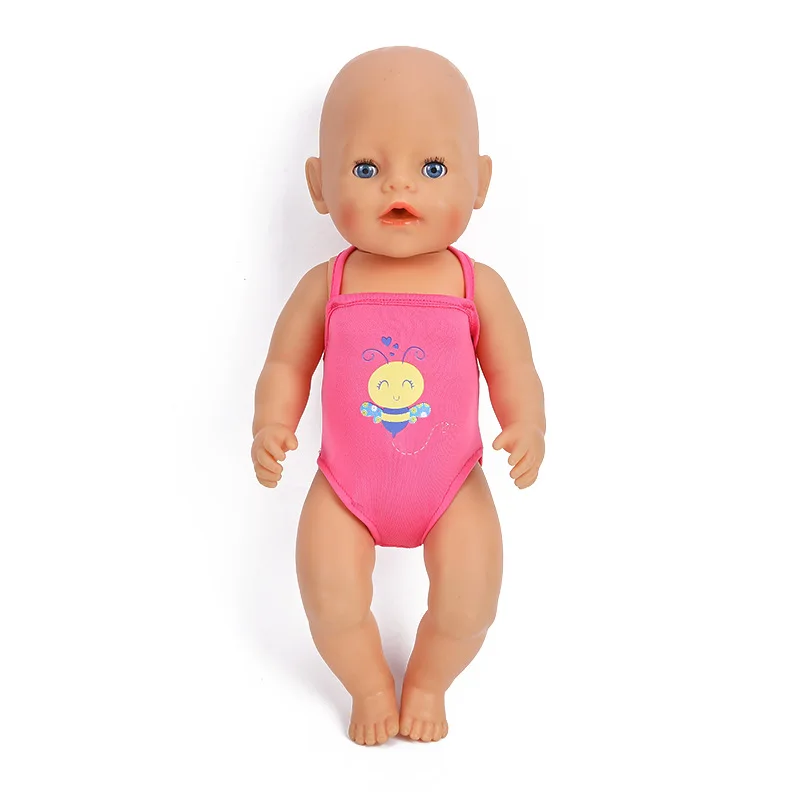 Bikini Clothes Fit For 43 cm Baby Doll 17inch Reborn Doll Accessories doll clothes doll accessories doll clothes accessories
