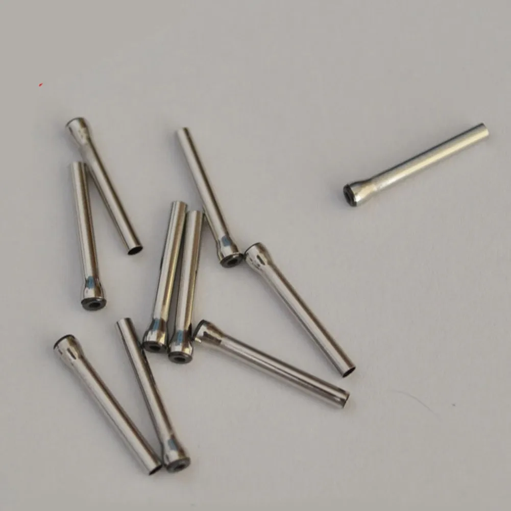 Tops Angelrute Spitze Führung 10 stücke Angel führungen Hohl teile Reparatur Rute Edelstahl Spitze langlebig hohe Qualität – Detail 9